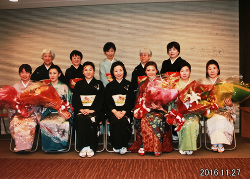 第151回 生田流箏曲 松の実會定期演奏会　佐々木さんが師範に昇格しました。