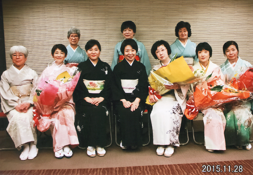 第150回 生田流箏曲 松の実會定期演奏会 準師範、師範に昇格された方々