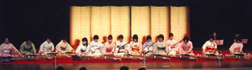 過去の演奏会の写真　「八千代獅子」